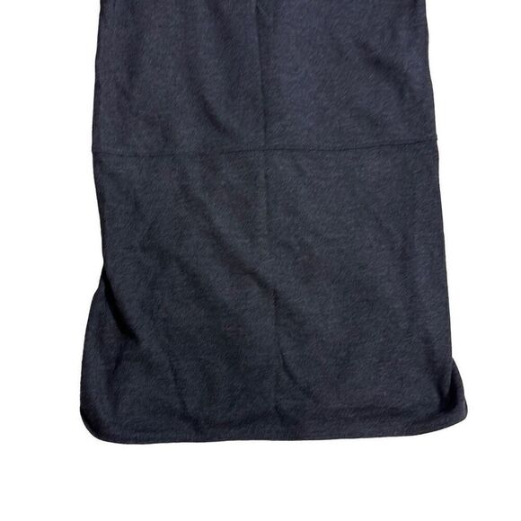 Ann Taylor Women's Gray Fleece Long Sleeve Mini Dress Size Medium - Picture 4 of 5